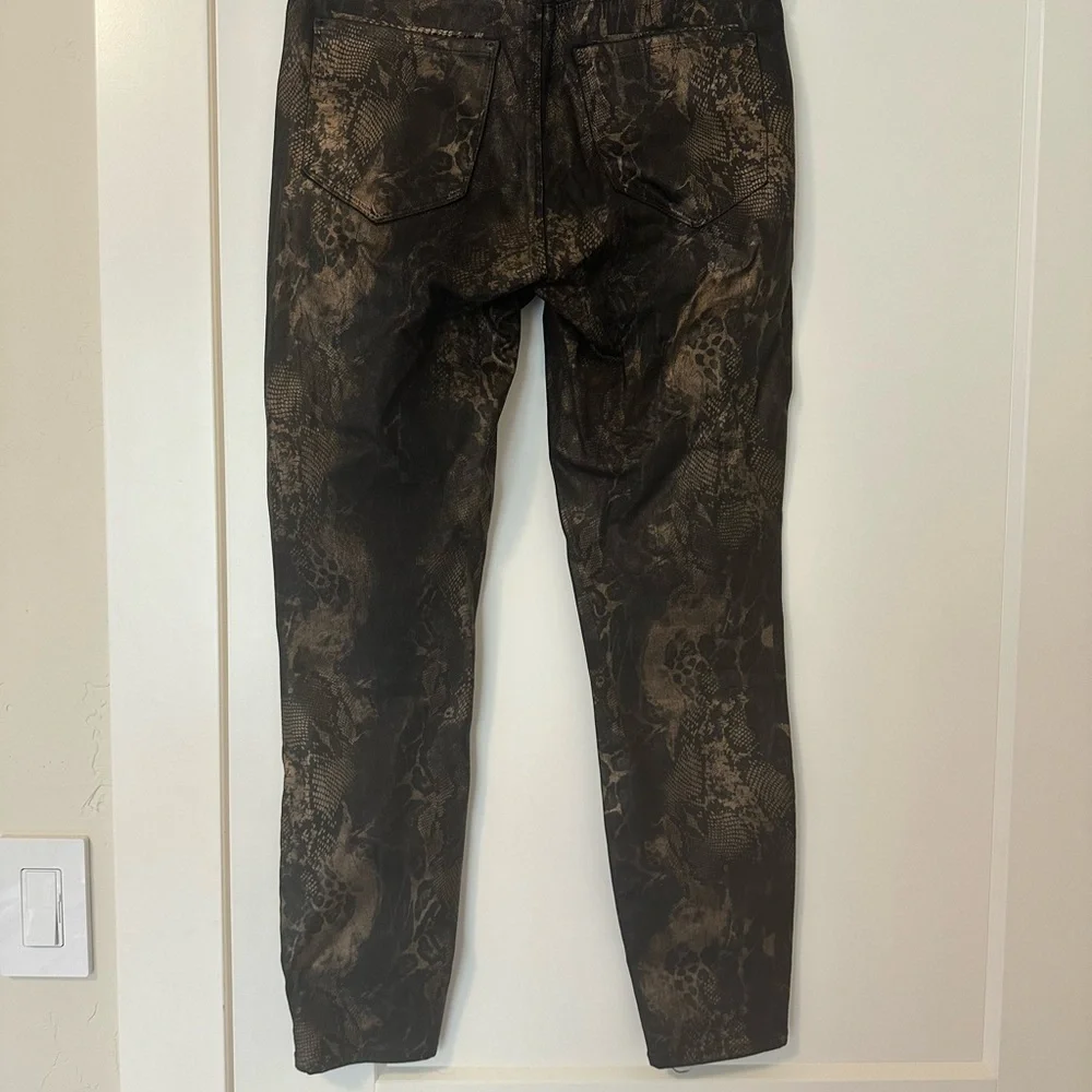 L’agence High-Rise Skinny Snake Skin Pants - Picture 7 of 10